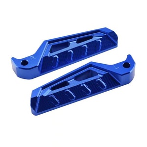 ชุดอุปกรณ์ตกแต่งแป้นเหยียบอะลูมิเนียมอัลลอยด์ทนทานกันลื่นสำหรับรถจักรยานยนต์ - Product Image 4