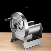 Fruitsnijmachine Handmatige Roller Type Gesneden Fruit Machine Gesneden Groente Machine Gesneden Aardappelmachine Roestvrijstalen Snijder