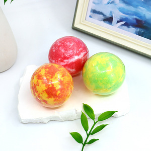 Bombes de bain bio de luxe pour enfants, surprise jouet, parfum océan et noix de coco, emballage personnalisé, OEM/ODM, cadeau de soin corporel - Product Image 4