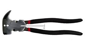 Clôture électrique 10.5 pouces pince de clôture à tête de marteau - Product Image 6