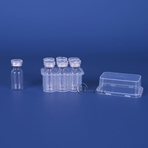 Transparent 3ml, 5ml, 7ml, 10ml Freeze-dried Powder Vaccine Vials Storage Medical Aesthetics Storage <b>Box</b> Shockproof <b>Plastic</b> <b>Box</b> - Product Image 3