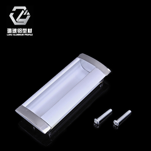 Aluminum Pull Handle 180mm Silver White For Cabinet Door Kitchen Use - Product Image 4