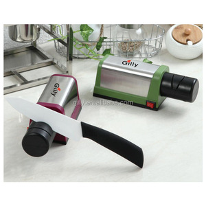 <span class=keywords><strong>Aiguiseur</strong></span> de couteaux électrique multi-grains en céramique en acier inoxydable de haute qualité, écologique, rapide, pour la cuisine à domicile - Product Image 3