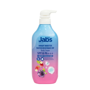 Loción corporal Jabs BRIGHT BOOSTER resistente al agua con protección UV SPF50 PA+++ Producto de Tailandia - Product Image 1