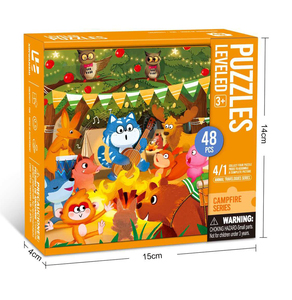 Ensemble de puzzles nivelés série animale en gros 24/30/35 pièces jouets éducatifs pour le développement des enfants jeux d'apprentissage en toute sécurité pour enfants - Product Image 5