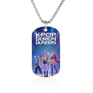 Porte-clés d'animation japonaise à faible MOQ pour sac, breloque <span class=keywords><strong>de</strong></span> collier anime, accessoires <span class=keywords><strong>de</strong></span> décoration, pendentif porte-clés en acier inoxydable en stock - Product Image 1