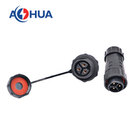 Système de contrôle Signal d'alimentation prise électrique 1.5/1.0/0.75mm2 connecteur de fil M20 300V 15A assemblage mâle femelle panneau connecteur 3P