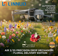 Accessoires pour drones : Crochet de largage universel pour système de largage DJI, compatible avec les drones lanceurs de leurres de pêche et les drones à détection de lumière