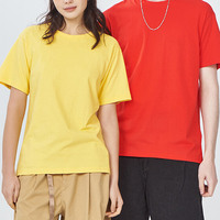 T-shirt Unisexe Coupe Classique en Polyester 300 g/m² avec Logo Imprimé en Mousse 3D Personnalisé, Anti-boulochage, Séchage Rapide, Vente en Gros