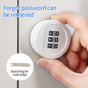 Bán Hot ABS nhựa ngăn kéo khóa với đánh bóng hợp kim kẽm cam bền mật khẩu mở khóa cách cho đồ nội thất - Product Image 3