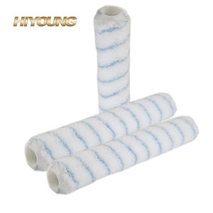 Rodillos de Pintura Acrílica Estilo Americano con Banda Azul <span class=keywords><strong>para</strong></span> <span class=keywords><strong>Pintar</strong></span> <span class=keywords><strong>Paredes</strong></span> de Forma Uniforme, Rodillos de Pintura Fáciles de Usar - Product Image 4