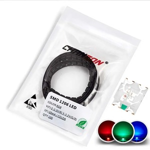 100 cái <span class=keywords><strong>1206</strong></span> <span class=keywords><strong>SMD</strong></span> <span class=keywords><strong>LED</strong></span> phát ra Diode Đèn Chip ánh sáng hạt màu đỏ màu xanh lá cây màu vàng màu xanh Bicolor <span class=keywords><strong>RGB</strong></span> nhiều màu chung anode SMT DIY PCB - Product Image 6