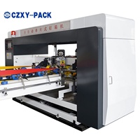 Fabrication entièrement automatique de boîtes en carton ondulé Stitcher