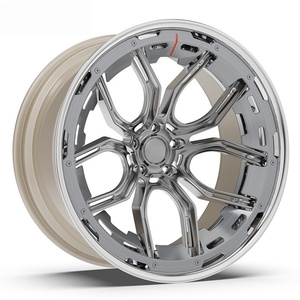 ล้อฟอร์จสี่ชิ้นเหมาะสำหรับ MC-laren 720-S <span class=keywords><strong>FE</strong></span>-rrari 488 F-8 SF-90เมอร์เซเดส S-L <span class=keywords><strong>21</strong></span> 22 23 24นิ้วรองรับการปรับแต่ง - Product Image 4