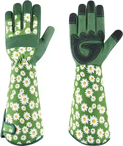 Sarung Tangan Taman Wanita Lengan Panjang Anti Duri Tahan Potong untuk Pemangkasan Mawar Pekerjaan Kebun Sarung Tangan Berkebun Pelindung Tahan Lama - Product Image 5
