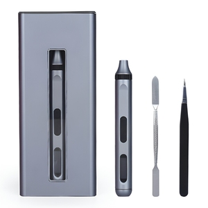 <b>Precision</b> Electric <b>Screwdriver</b> <b>Set</b> 238mm 2900rpm Lithium Battery USB Charging Professional Grade Aluminum Case - Product Image 1
