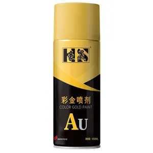 Hosen Golden Effect Spray Paint 18k Gold Spray Paint