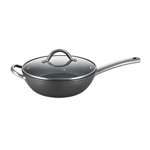Ensemble de 10 casseroles de cuisine modernes <span class=keywords><strong>en</strong></span> <span class=keywords><strong>aluminium</strong></span> <span class=keywords><strong>recyclé</strong></span> de haute qualité, antiadhésives, avec poêle grill, faciles à nettoyer - Product Image 5
