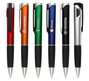 Многофункциональные недорогие светодиодные шариковые ручки с логотипом - Product Image 4