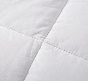 Edredones y Colchas de Lino Cepillado, Sábanas de Algodón de Seda de Pluma Transpirable, Color Blanco Puro, Estampado Simple, para Otoño, para Hotel - Product Image 6