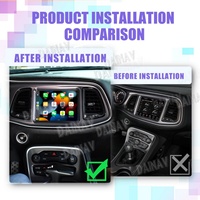 Autoradio 8,4 pouces pour Dodge Charger Challenger 2015 2016-2019 Android 10 Lecteur multimédia vidéo stéréo GPS Carplay TS10