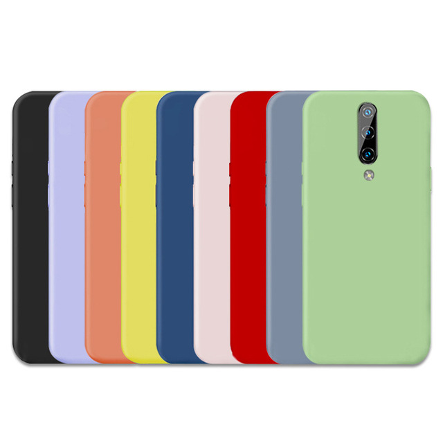 New Design Soft Silicone Phone Case for OnePlus 7 Pro Cover Factory Wholesale Waterproof Mobile Phone Bags & Cases