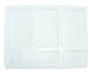 Baki Pemisah Medis Sekali Pakai Autoklaf <span class=keywords><strong>Dental</strong></span> Divided Instrument <span class=keywords><strong>Plastic</strong></span> Fit Tray - Product Image 4