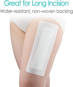 Hot bán phẫu thuật vô trùng dính không dệt vết thương mặc quần áo thạch cao phẫu thuật vết thương Băng Pad - Product Image 2