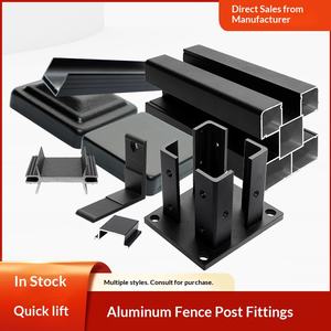 แผ่นฐานรั้วอะลูมิเนียมอัลลอยด์<span class=keywords><strong>ส</strong></span>ำหรับงานกลางแจ้ง ขนาด 70*70/80*80 มม. รูปตัวยู <span class=keywords><strong>ส</strong></span>ำหรับงาน DIY ใช้ในสวน - Product Image 4