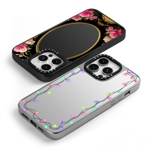 Chất lượng cao tùy chỉnh thiết kế chống sốc <span class=keywords><strong>PC</strong></span> điện thoại bìa cho <span class=keywords><strong>Iphone</strong></span> 14 13 15 với trang điểm gương trường hợp thấp moq - Product Image 2