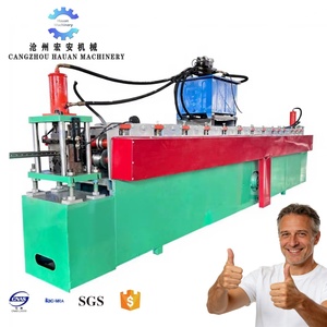 Máquina Formadora de Perfiles en V Hidráulica HAUAN con Control PLC, Motor y Engranajes, Fácil de Operar - Product Image 1