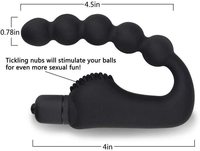 Vibrateur de massage de la prostate pour hommes, stimulateur de point G, plug anal en silicone, jouet sexuel pour hommes, dildo anal, jouets sexuels pour adultes