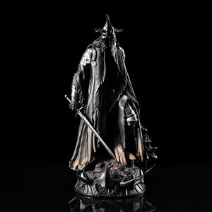 Iron Studios Brazil Factory Assembly PVC Il <span class=keywords><strong>Signore</strong></span> <span class=keywords><strong>degli</strong></span> <span class=keywords><strong>Anelli</strong></span> 1/10 Ringwraith Angmar Re Stregone Statuetta - Product Image 1