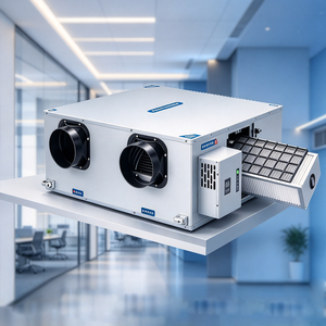 Ventilateur d'air frais à grand volume 13000m3/h, système de ventilation à récupération de chaleur PM Inverter pour centre commercial - Product Image 1