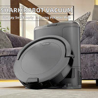 Base de vidage automatique pour robot aspirateur OEM, sans sac, boîte à poussière <0,5L, navigation VSLAM, aspiration puissante des poils d'animaux, anti-emmêlement des poils