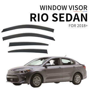 Factory Directly Sell High End tape-on Injection Deflector Window Visor for KIA RIO SEDAN 2018+ - Product Image 1