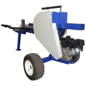 Alta calidad divisor de troncos de madera de corte de gasolina 32 toneladas rápido log splitter