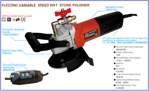 <span class=keywords><strong>Meuleuse</strong></span> d'angle électrique professionnelle pour le polissage humide au diamant - Product Image 2