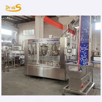 Ligne de production de remplissage d'eau automatique 3 en 1 pour petite entreprise Machine d'embouteillage d'eau minérale pure en plastique