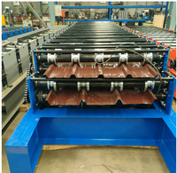 Machine de formation de rouleau de toit émaillé/Machine de fabrication de feuille de fer ondulé PPGL