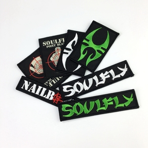 Patchs brodés personnalisés, peler <span class=keywords><strong>et</strong></span> coller, support, fer personnalisé sur patchs de broderie - Product Image 2