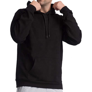 Sweat à capuche pour homme de style urbain haut de gamme, en polaire personnalisé, streetwear décontracté, hiver, écologique, brodé, fournisseur OEM, marque privée - Product Image 4