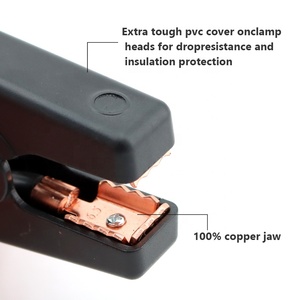 Câble de démarrage de voiture de remplacement avec pinces crocodiles et connecteur EC5 à sertir 10AWG pour démarreur de secours portable 12V - Product Image 3