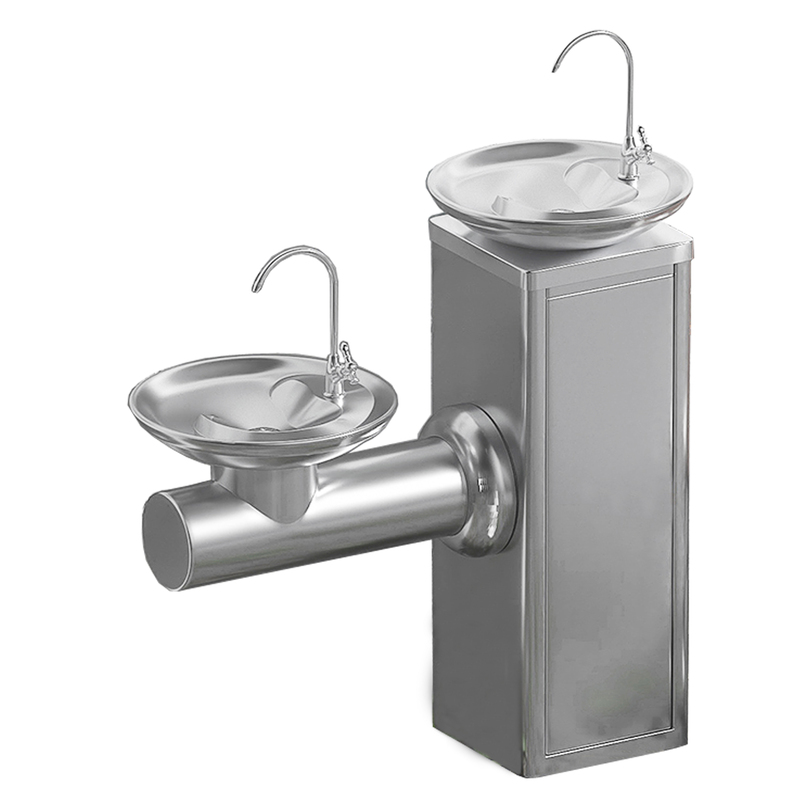 Outdoor Public Drinking Fountain with 5