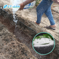 Polyacrylate de potassium, polymère super absorbant (SAP) pour la transplantation de jeunes plants et la rétention d'eau lors de la plantation d'arbres