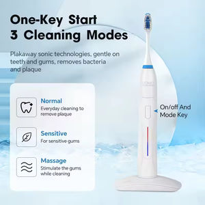 แปรงสีฟันไฟฟ้าโซนิคแบบไร้สายอัจฉริยะสำหรับผู้ใหญ่ พร้อมกล่องพกพา ขายส่งแบบกำหนดเองได้ - Product Image 4