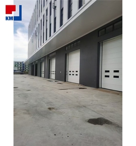 <span class=keywords><strong>Porte</strong></span> de <span class=keywords><strong>garage</strong></span> <span class=keywords><strong>sectionnelle</strong></span> coulissante automatique en acier, haute résistance au feu, réduction sonore 60 dB, installation facile, coupe-vent, usage industriel - Product Image 2