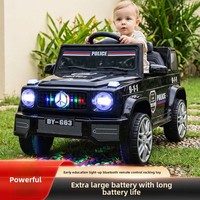 Véhicule tout-terrain électrique pour enfants, deux places, voiture télécommandée, véhicule électrique à roulettes pour garçons et filles avec certification CE EN71