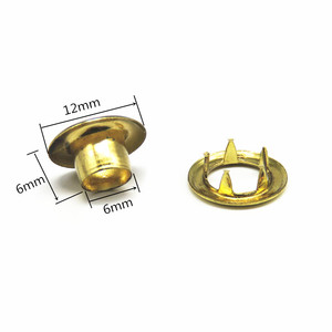 Ojal redondo de Metal de alta calidad de 6x12MM, ojal de Metal <span class=keywords><strong>para</strong></span> ropa, <span class=keywords><strong>ojales</strong></span> <span class=keywords><strong>para</strong></span> <span class=keywords><strong>tela</strong></span> y ojal <span class=keywords><strong>para</strong></span> Precio de lona - Product Image 2
