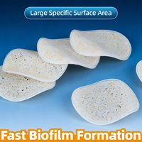 Biochip de HDPE Virgen de Alta Superficie, Medio MBBR para Tratamiento de Aguas Residuales